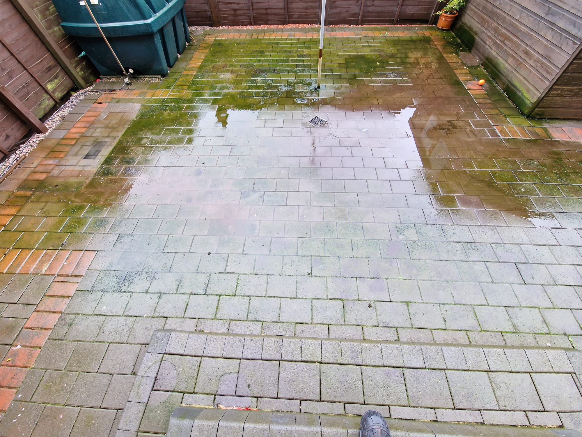 Patio Pressure Washing